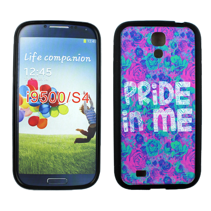 Samsung Galaxy S4 PRIDE In Me Design Gummy Case